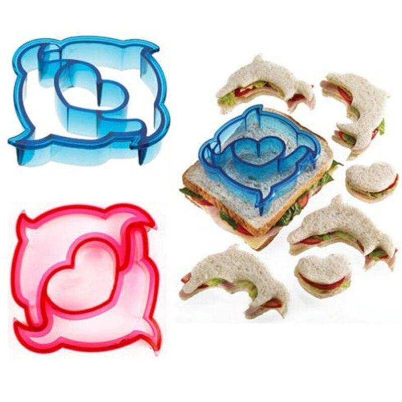 Sandwich Cutter Cake Toast Mold Animal Shapes for Kids Presses Set