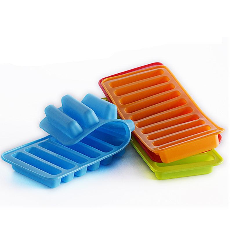 10 Holes Finger Shaped Silicon Cookies Chocolate Jelly Candy Cake Bakeware Mold