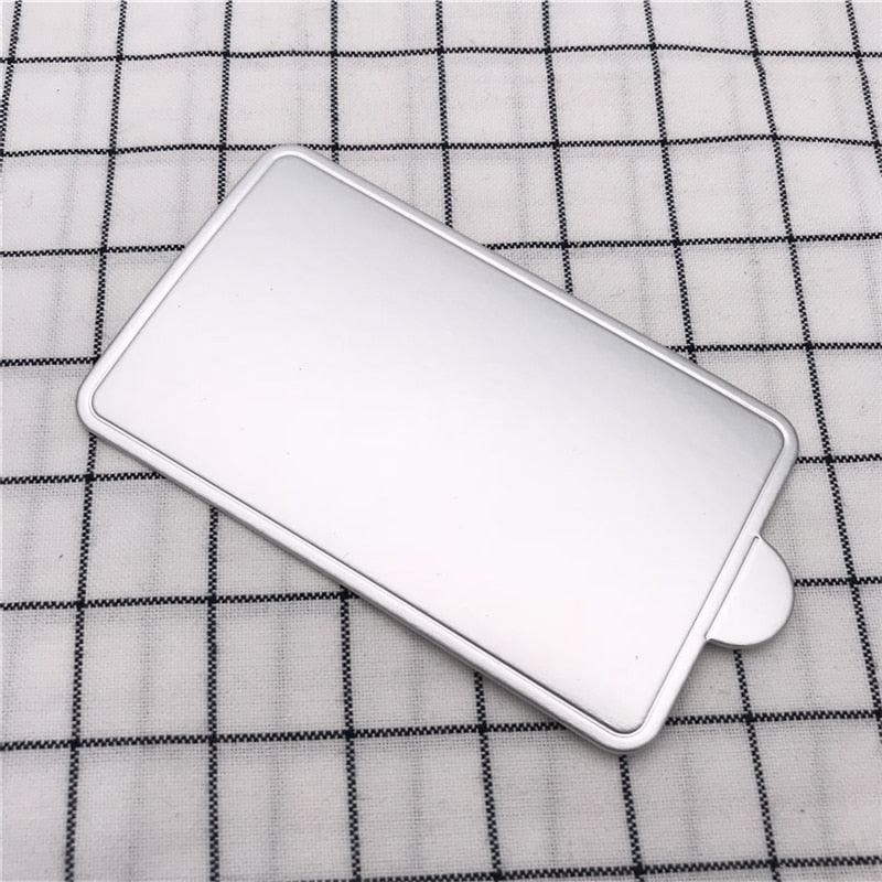 Aomily DIY Silvery 100pcs/Set Rectangle Mousse Cake BoardsPaper Cupcake Dessert Displays Tray - BAKEWARE : NEW ZEALAND