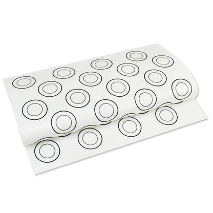 Aomily Silicone Dough Mat Bakeware 40*30cm Macaron 44 Circles Pastry Oven Pasta Tool Baking Sheet - BAKEWARE : NEW ZEALAND