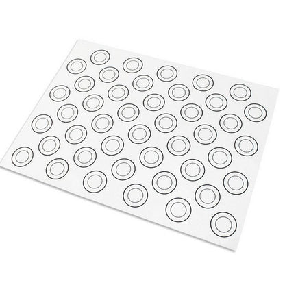 Aomily Silicone Dough Mat Bakeware 40*30cm Macaron 44 Circles Pastry Oven Pasta Tool Baking Sheet - BAKEWARE : NEW ZEALAND