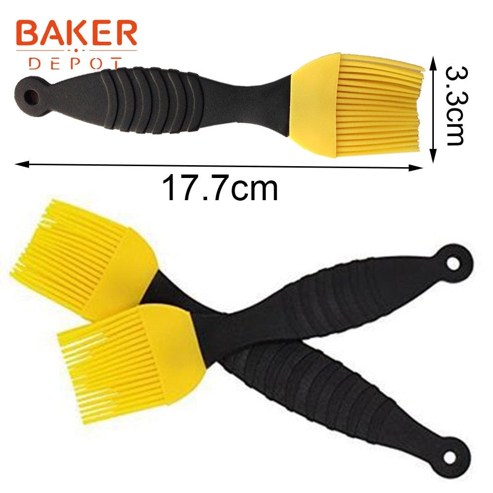 BAKER DEPOT silicone bakeware BBQ brush butter oil brushes silicone cream cake baking barbecue - BAKEWARE : NEW ZEALAND