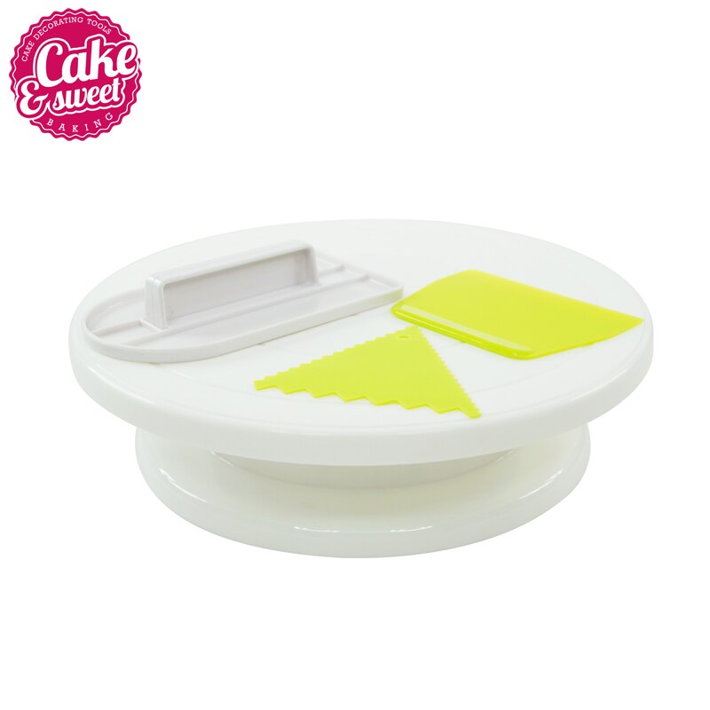Cake Turntable Rotating Cake Decorating Turntable Stand Kitchen Display Stand Cake Swivel Plate