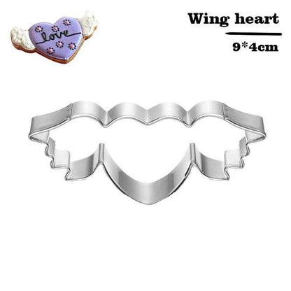 Children's Section Cookie Cutter Stainless Steel Biscuit Cutter Cookie Mold Kitchen Baking Tools - BAKEWARE : NEW ZEALAND