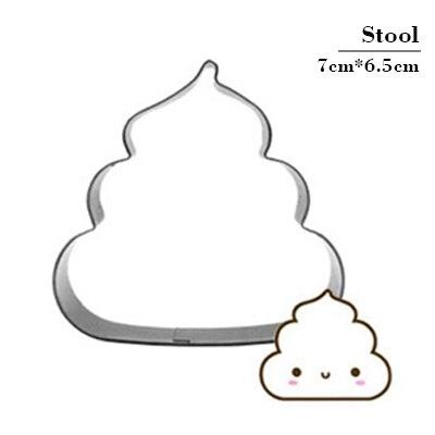 Children's Section Cookie Cutter Stainless Steel Biscuit Cutter Cookie Mold Kitchen Baking Tools - BAKEWARE : NEW ZEALAND