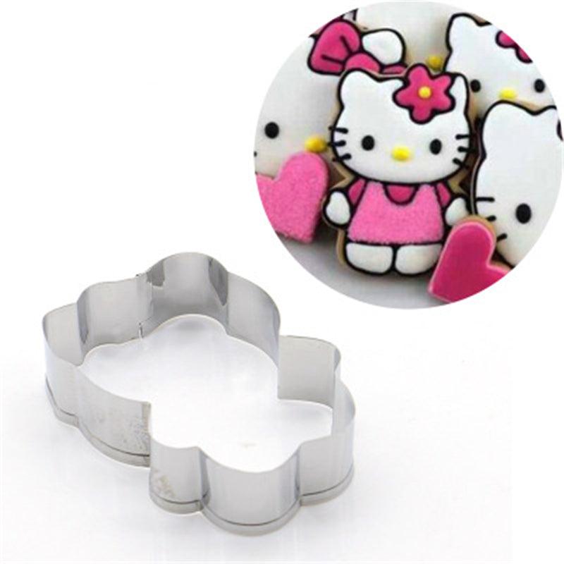 Christmas Cartoon Cat Magic Wand Cookie Cutter Stainless Steel Biscuit Mold Cookie Cookie Stamp - BAKEWARE : NEW ZEALAND