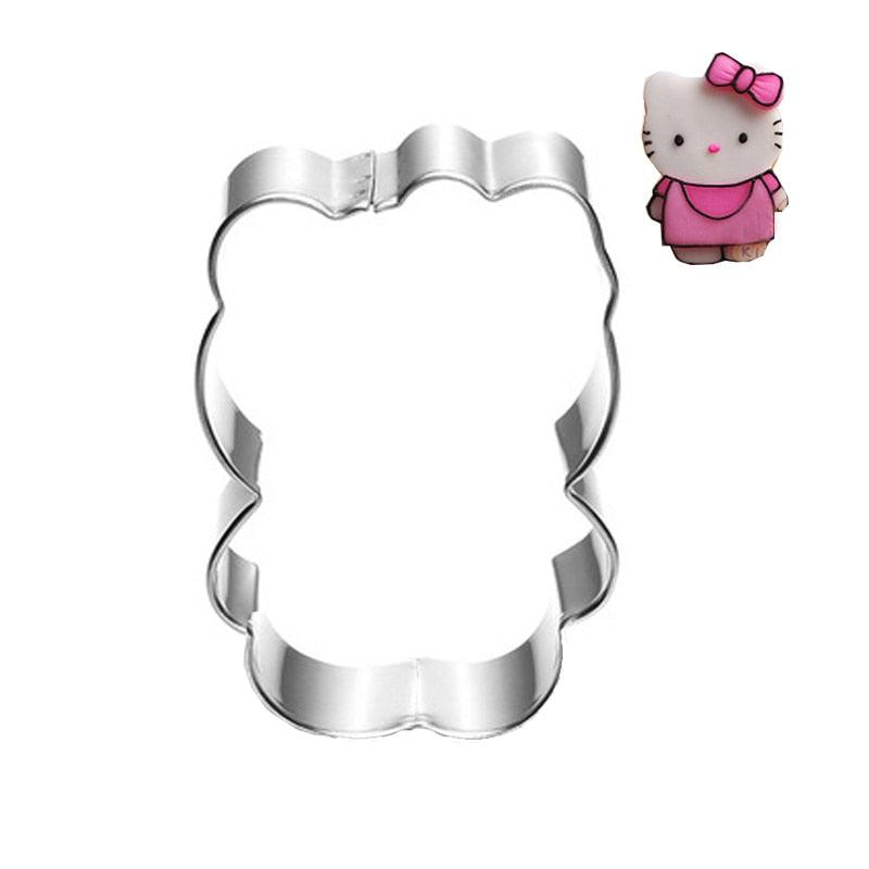 Christmas Cartoon Cat Magic Wand Cookie Cutter Stainless Steel Biscuit Mold Cookie Cookie Stamp - BAKEWARE : NEW ZEALAND