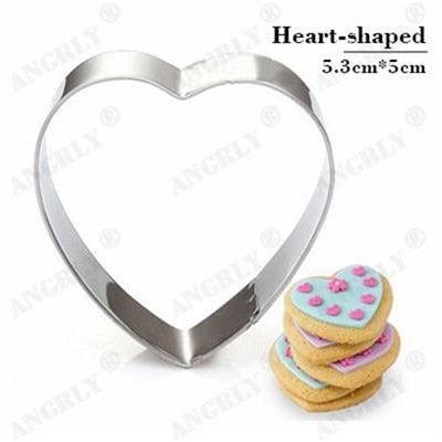 Christmas tools Various DIY Cookie Cutter Stainless Steel Cut Biscuit Mold Cooking Tools - BAKEWARE : NEW ZEALAND