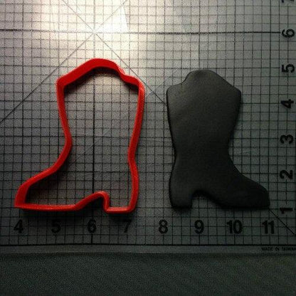 Cowboy Boot Hat Design Cookie Cutter Set Custom Made 3D Printed Fondant Cupcake Top Cutter Cake