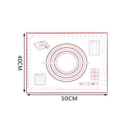 Extra Large 32"x24" Silicone Baking Mat - Non-Stick Non-Skid Pastry Mat with Measurements by Leeseph - BAKEWARE : NEW ZEALAND