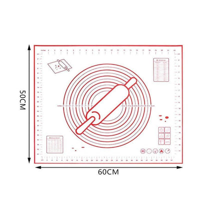 Extra Large 32"x24" Silicone Baking Mat - Non-Stick Non-Skid Pastry Mat with Measurements by Leeseph - BAKEWARE : NEW ZEALAND