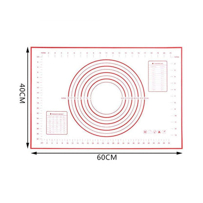 Extra Large 32"x24" Silicone Baking Mat - Non-Stick Non-Skid Pastry Mat with Measurements by Leeseph - BAKEWARE : NEW ZEALAND