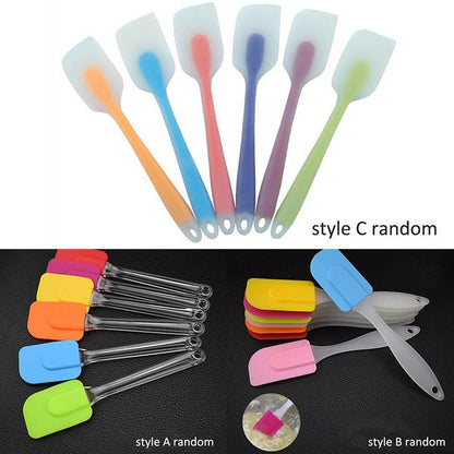 Food Grade Kitchen Gadgets Cooking Baking Tools Pastry Scraper Non-stick Silicone Butter Cream - BAKEWARE : NEW ZEALAND