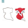 Fox Animal Shape Non Stick Stainless Steel Biscuit Creative DIY Cookie Cutter Kitchen Cooking