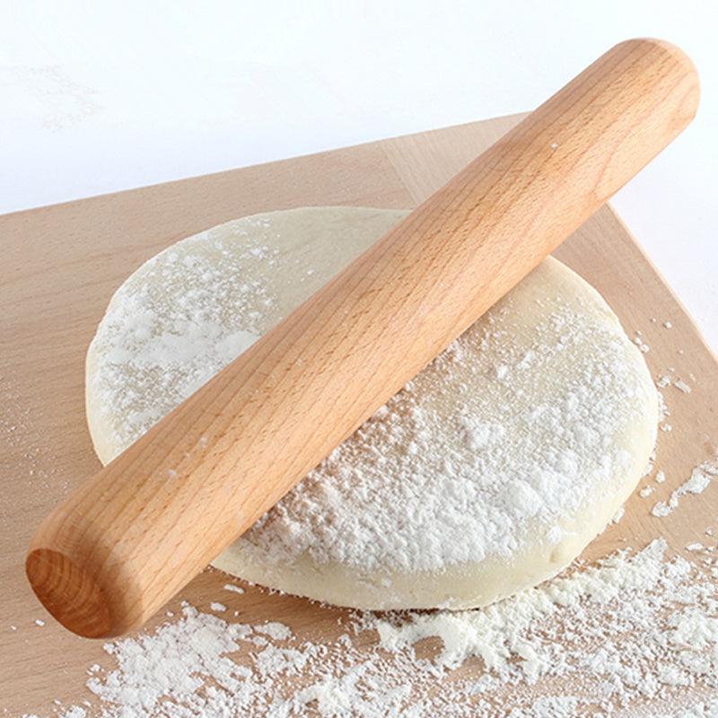 Goldbaking Wood Rolling Pin Dough Roller Classic for Baking Pie Pizza - BAKEWARE : NEW ZEALAND