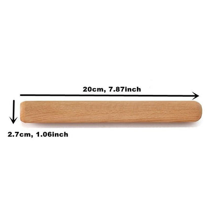 Goldbaking Wood Rolling Pin Dough Roller Classic for Baking Pie Pizza - BAKEWARE : NEW ZEALAND