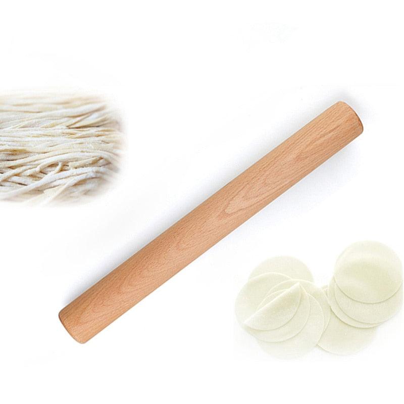 Goldbaking Wood Rolling Pin Dough Roller Classic for Baking Pie Pizza - BAKEWARE : NEW ZEALAND