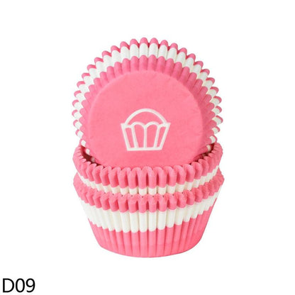 100Pcs Paper Muffin Cup Box Cupcake Liner DIY Birthday Wedding Christmas Home Party Baking Dessert