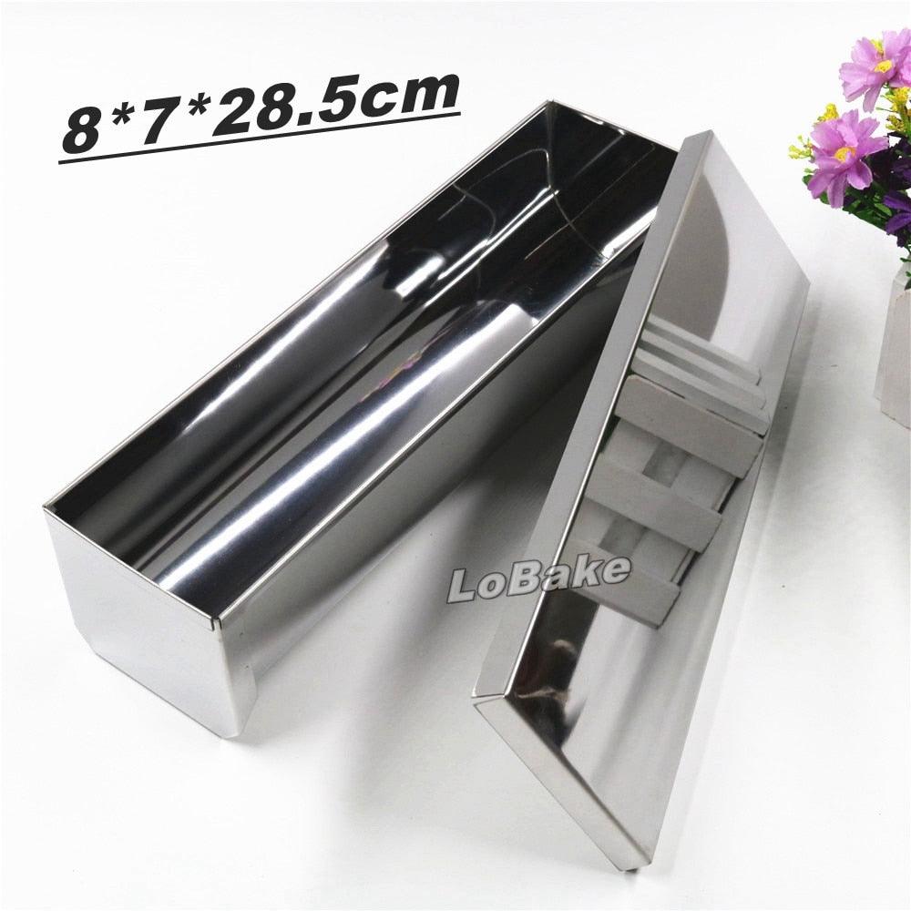 8*7*28.5cm long half round sylinder 304 stainless steel bread mold metal cake mould - BAKEWARE : NEW ZEALAND