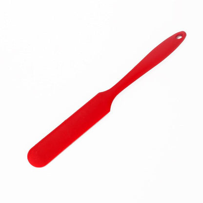 1PC Portable Long Handle Silicone Spatula Cake Cream Mixer Baking Batter Scraper Pastry Tools