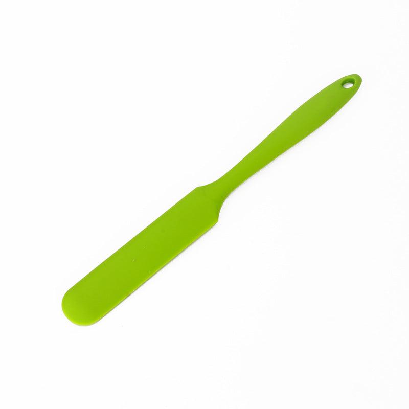 1PC Portable Long Handle Silicone Spatula Cake Cream Mixer Baking Batter Scraper Pastry Tools