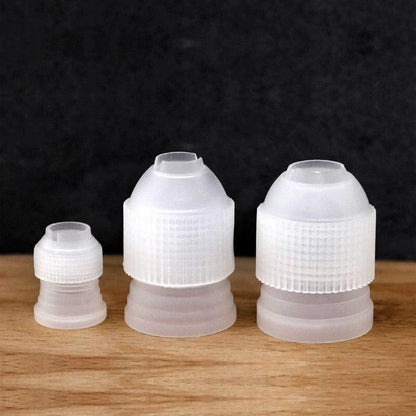 3PCS Coupler Adaptor Icing Piping Nozzle Tip Bag Cake Pastry Tools Cake Chocolate Fondant - BAKEWARE : NEW ZEALAND