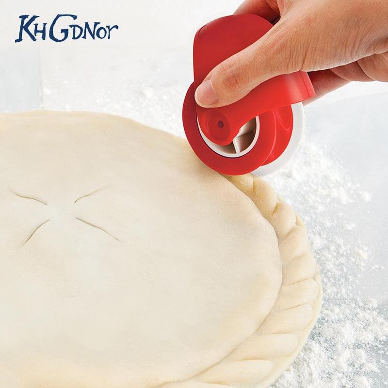 KHGDNOR Pizza Pastry Lattice Cutter Pastry Pie Decoration Cutter Plastic Wheel Roller for Pizza - BAKEWARE : NEW ZEALAND