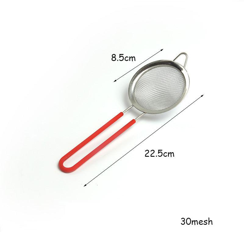 Kitchen Fine Mesh Flour Sifter Professional Round Stainless Steel Flour Sieve Strainer Sifters