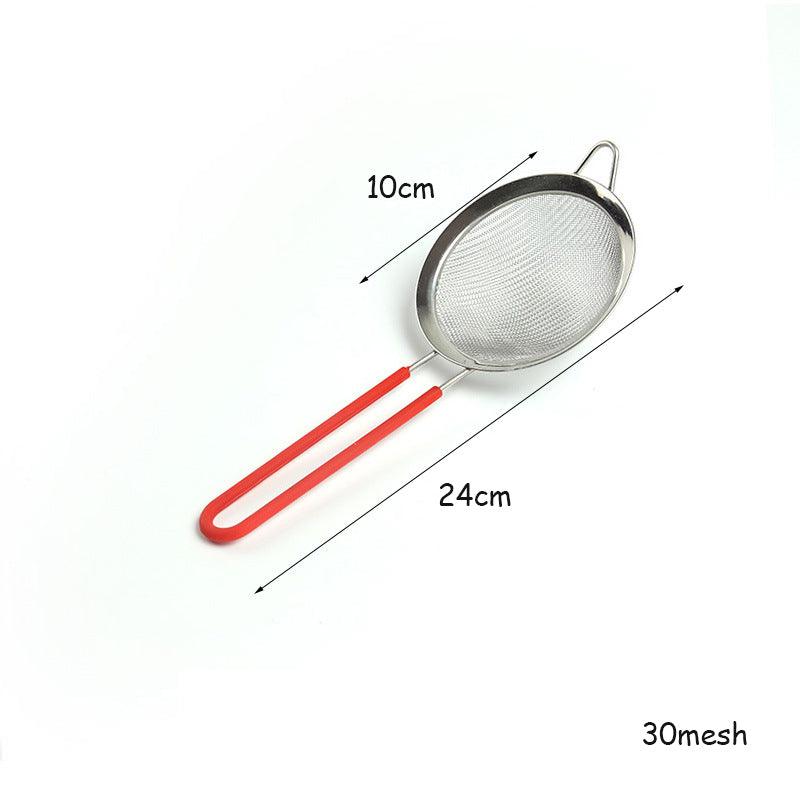 Kitchen Fine Mesh Flour Sifter Professional Round Stainless Steel Flour Sieve Strainer Sifters