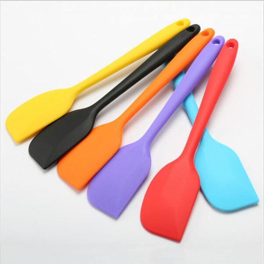 Kitchen Silicone Cream Butter Cake Spatula Mixing Batter Scraper Brush Butter Mixer Cake Brushes - BAKEWARE : NEW ZEALAND