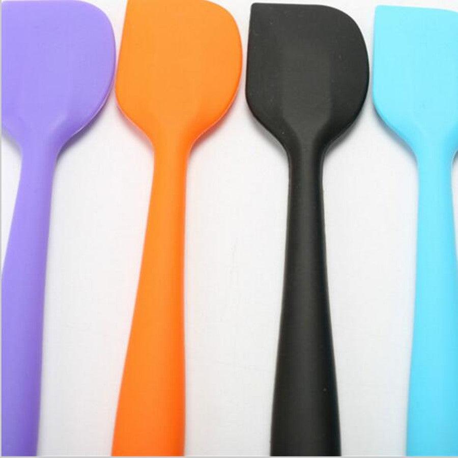 Kitchen Silicone Cream Butter Cake Spatula Mixing Batter Scraper Brush Butter Mixer Cake Brushes - BAKEWARE : NEW ZEALAND