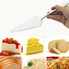 LanLan Colorful Stainless Steel Serrated Edge Cake Server Blade Cutter Pie Pizza Shovel Cake Spatula