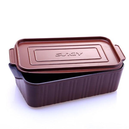 Lunch Box Die-cast Aluminum Box Multifunction Toast Bread Dish Non-stick No Peculiar Smell Loaf Pans - BAKEWARE : NEW ZEALAND