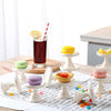 Mini Ceramic Cake Pan Dessert Plate Cupcake Stand Colorful Fruit Dishes Candy Plate Kitchen - BAKEWARE : NEW ZEALAND