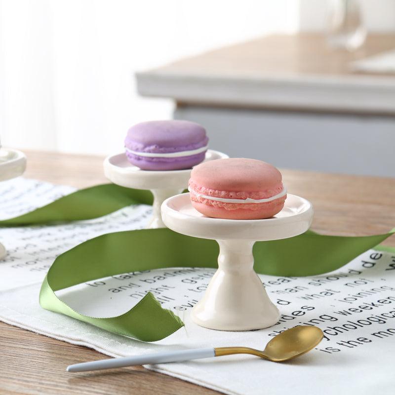 Mini Ceramic Cake Pan Dessert Plate Cupcake Stand Colorful Fruit Dishes Candy Plate Kitchen - BAKEWARE : NEW ZEALAND