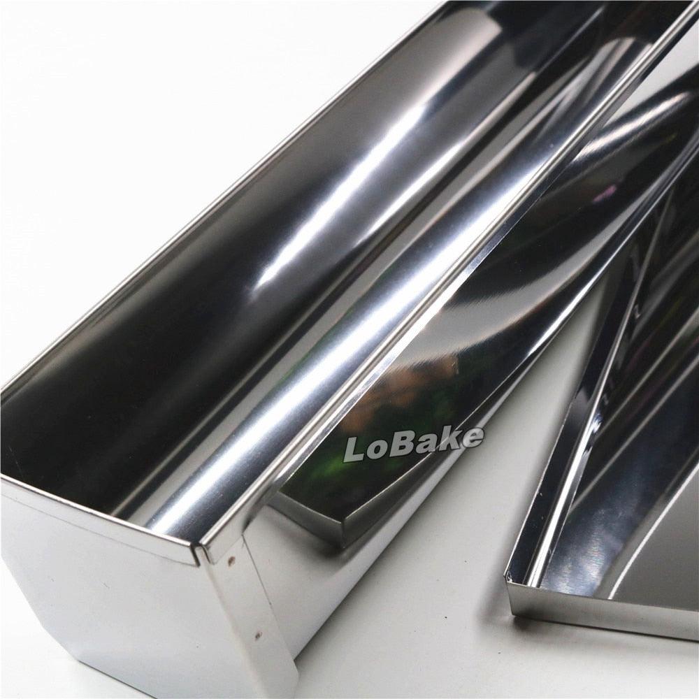 8*7*38.5cm half round sylinder shape top grade stainless steel bread mold metal loaf mould toast - BAKEWARE : NEW ZEALAND