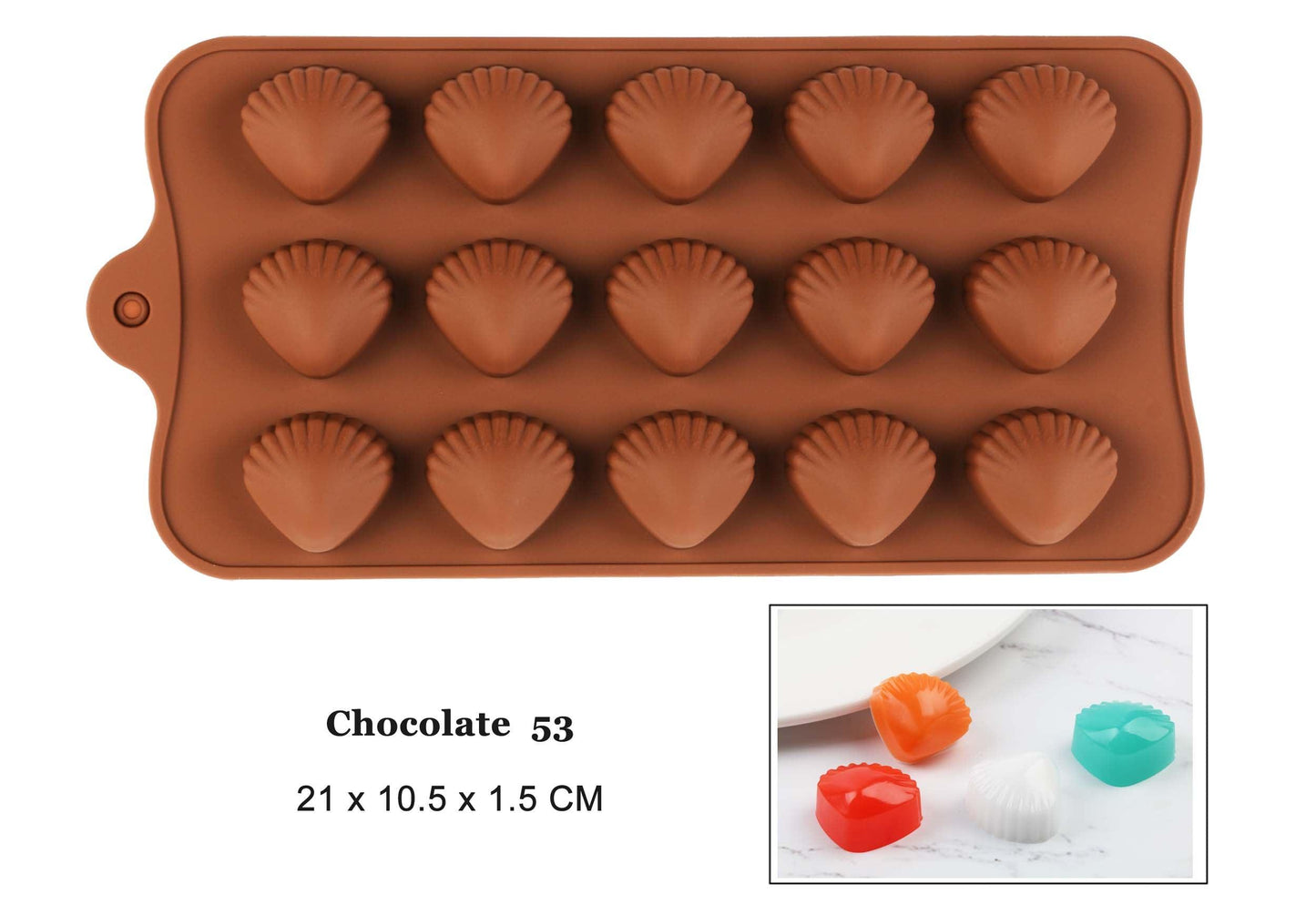 New Silicone Chocolate Mold 3D Shapes Mold Fun Baking Tools For Jelly Candy Numbers Fruit Cake Kitchen Gadgets DIY Homemade