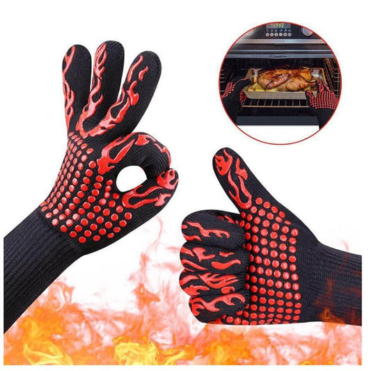 Oven Mitt Baking Glove Extreme Heat Resistant Multi-Purpose Grilling Cook Gloves Kitchen Barbecue - BAKEWARE : NEW ZEALAND