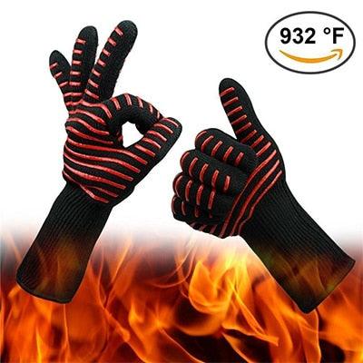 Oven Mitt Baking Glove Extreme Heat Resistant Multi-Purpose Grilling Cook Gloves Kitchen Barbecue - BAKEWARE : NEW ZEALAND