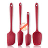 Professional Grade - 3 and 4 Piece Silicone Spatula Set - Heat-Resistant Seamless Rubber Spatulas - BAKEWARE : NEW ZEALAND