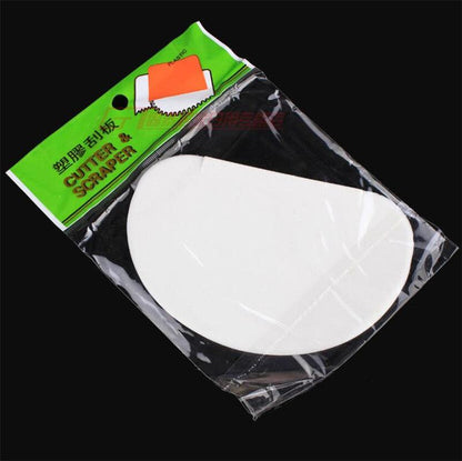 Round Plastic Dough Pizza Cutter Pastry Slicer Blade Dough Scraper for Cake Bread Pasty Scraper