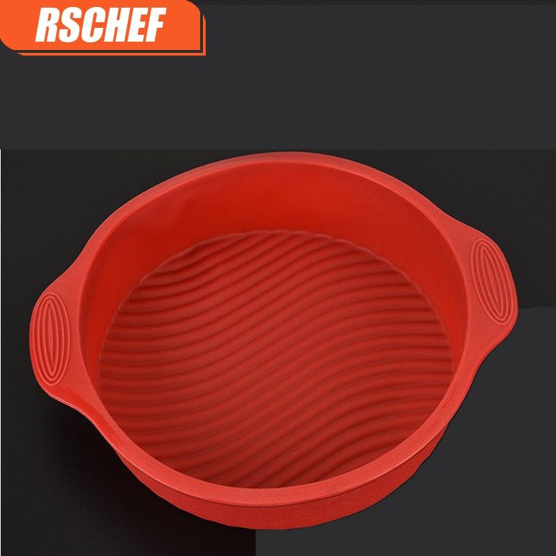 Round Silicone Cake Baking Tray High Temperature Baking Tool Bread Mold - BAKEWARE : NEW ZEALAND