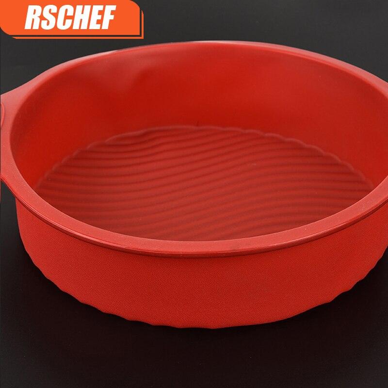 Round Silicone Cake Baking Tray High Temperature Baking Tool Bread Mold - BAKEWARE : NEW ZEALAND