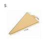 100pcs 8cm Round Mousse Cake Boards Gold Paper Cupcake Dessert Displays Tray Decorative Tools Kit