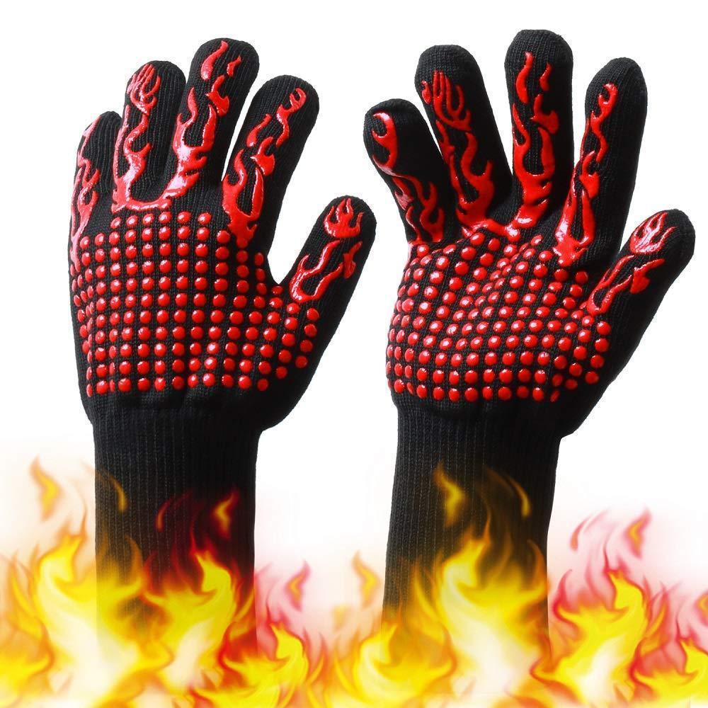 1 pc High Temperature Resistant Gloves Silicone Flame High Temperature Resistant 800 Degrees - BAKEWARE : NEW ZEALAND