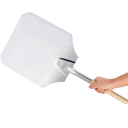 58 56 66 cm Aluminum Pizza Peel Shovel with Wooden Handle Cake Shovel Baking Tools Pizza Shovel