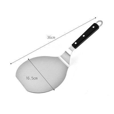 58 56 66 cm Aluminum Pizza Peel Shovel with Wooden Handle Cake Shovel Baking Tools Pizza Shovel