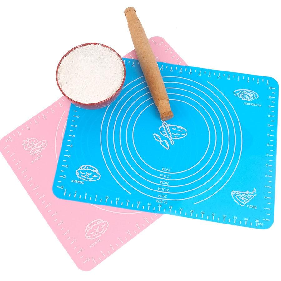 Silicone Baking Mat Thickening Flour Rolling Scale Mat Kneading Dough Pad Baking Pastry Rolling Mat