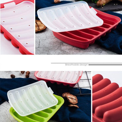 Silicone Cake Tool Hot Dog Sausage finger Orange Non Stick Eclair 6 Forms Silicone Baking Mold 10 - BAKEWARE : NEW ZEALAND