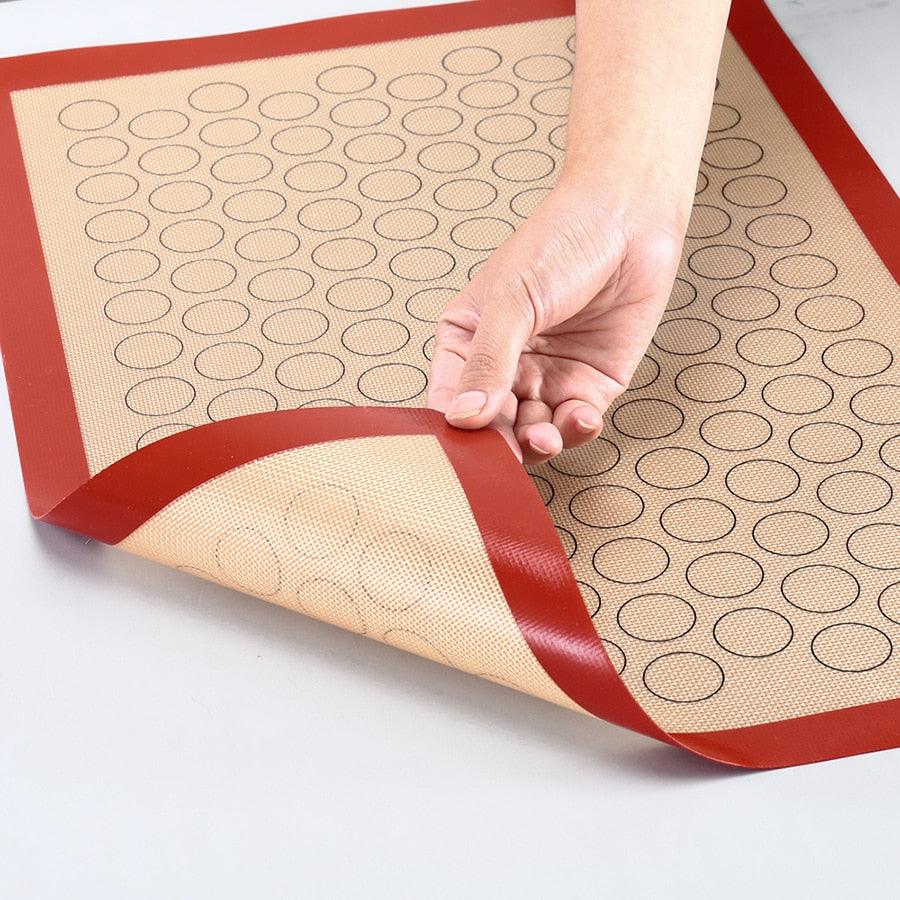 Silicone Macaron Baking Mat - for Bake Pans - Macaroon/Pastry/Cookie Making - Professional Grade - BAKEWARE : NEW ZEALAND